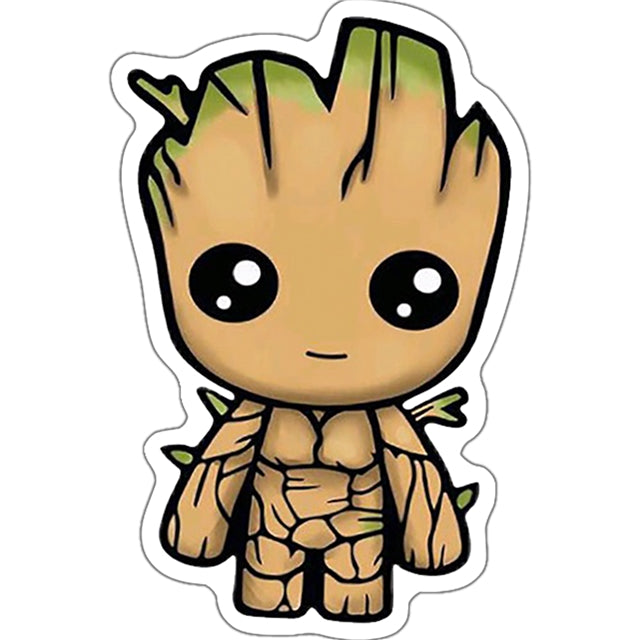 Groot Flat Back Planar Resin – Boutique Crafting