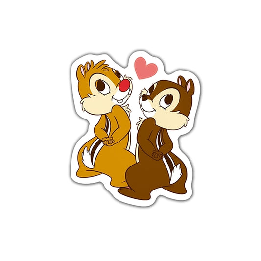Disney Chip and Dale Flat Back Planar Resin - Heart
