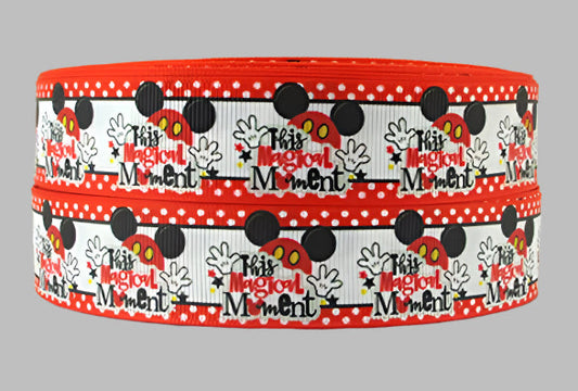Disney Mickey Grosgrain Ribbon - This Magical Moment