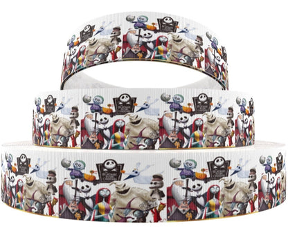 Disney Nightmare Before Christmas Grosgrain Ribbon