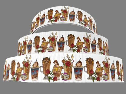 Disney Beauty and the Beast Grosgrain Ribbon