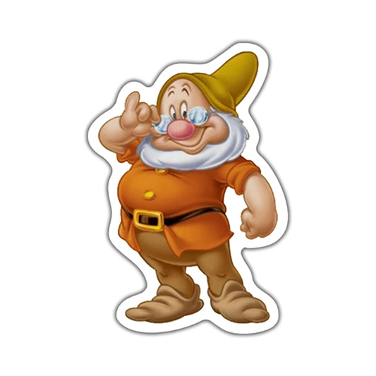Disney Snow White and the Seven Dwarfs Flat Back Planar Resin - Doc