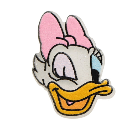 Disney Daisy Duck Flat Back Planar Resin - Glitter