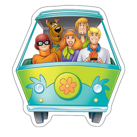 Scooby Doo Van Flat Back Planar Resin