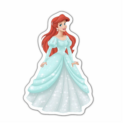 Disney Little Mermaid Flat Back Planar Resin - Ariel