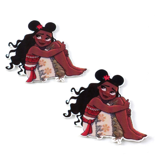 Disney Park Princess Flat Back Planar Resin - Moana