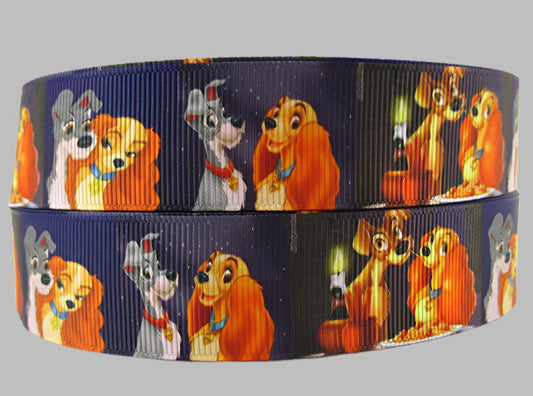 Disney Lady and the Tramp Grosgrain Ribbon