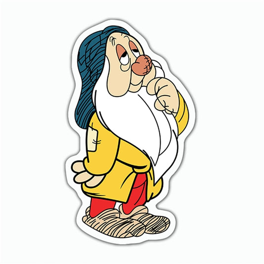 Disney Snow White and the Seven Dwarfs Flat Back Planar Resin - Sleepy
