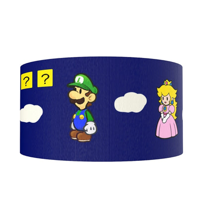 Mario Bros Grosgrain Ribbon