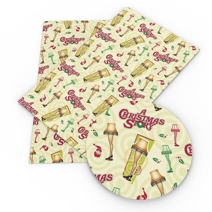Christmas Story Fabric Collage