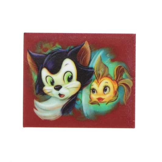 Disney Pinocchio Flat Back Planar Resin - Figaro and Cleo