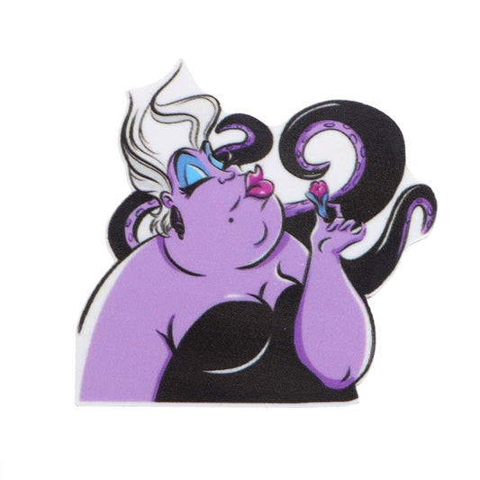 Disney Little Mermaid Flat Back Planar Resin - Ursula