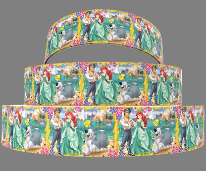 Disney Little Mermaid Grosgrain Ribbon