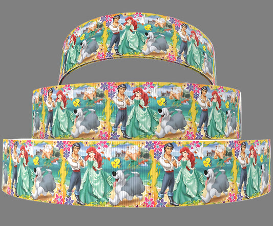 Disney Little Mermaid Grosgrain Ribbon