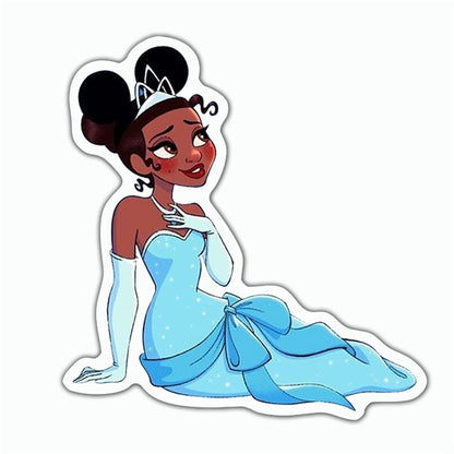 Disney Park Princess Flat Back Planar Resin - Tiana