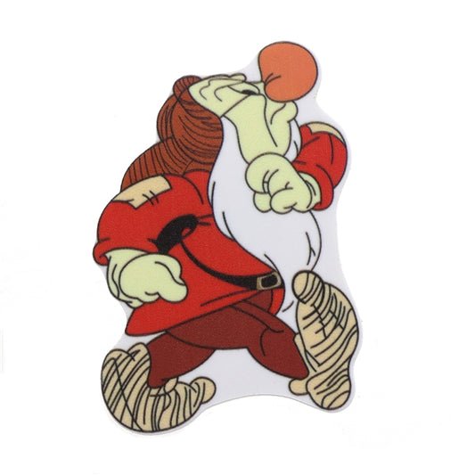 Disney Snow White and the Seven Dwarfs Flat Back Planar Resin - Grumpy