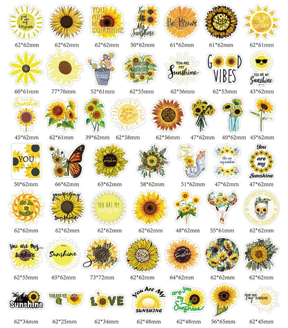 Sunflower Stickers