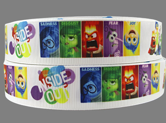 Disney Inside Out Grosgrain Ribbon