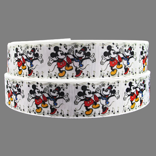 Disney Mickey and Minnie Grosgrain Ribbon