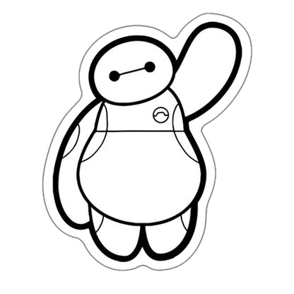 Disney Baymax Flat Back Planar Resin