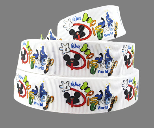 Disney Park Grosgrain Ribbon - Disney World