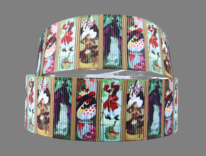 Disney Haunted Mansion Grosgrain Ribbon - Villains