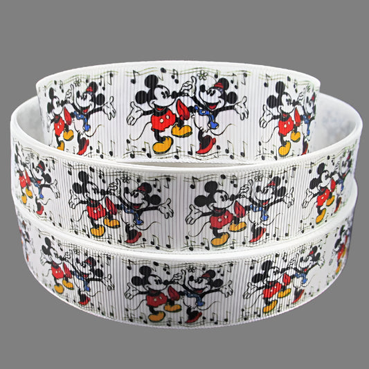 Disney Mickey and Minnie Grosgrain Ribbon