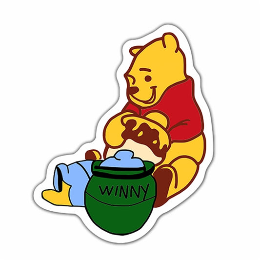 Winnie the Pooh Flat Back Planar Resin - Pooh Bear