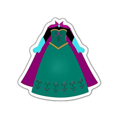 Disney Princess Flat Back Planar Resin - Queen Elsa