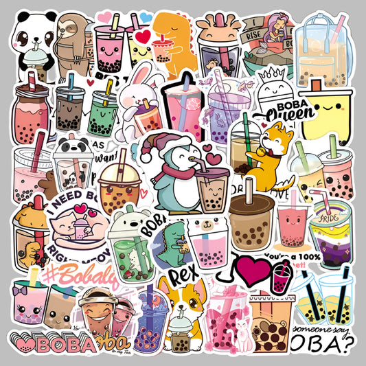 Boba Stickers