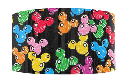 Disney Park Grosgrain Ribbon - Mickey Balloons