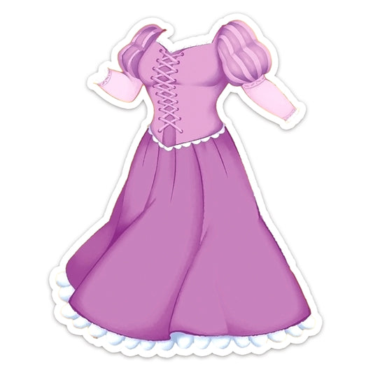 Disney Princess Flat Back Planar Resin - Princess Rapunzel