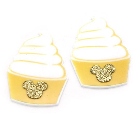 Disney Parks Flat Back Planar Resin - Dole Whip