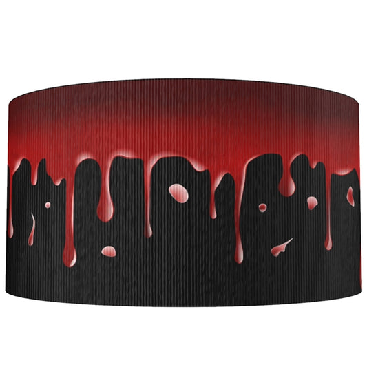 Blood Splatter Grosgrain Ribbon