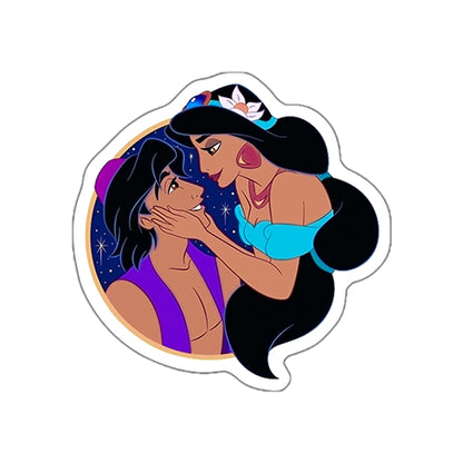 Disney Aladdin Flat Back Planar Resin - Aladdin & Jasmine