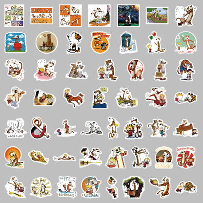Calvin and Hobbes Stickers