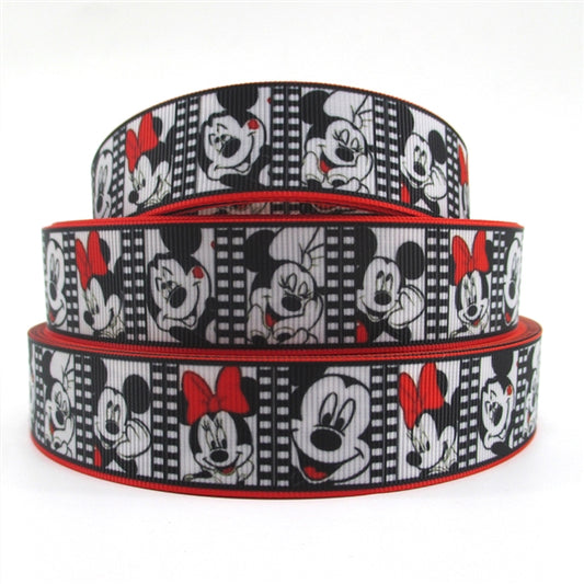 Disney Mickey and Minnie Grosgrain Ribbon