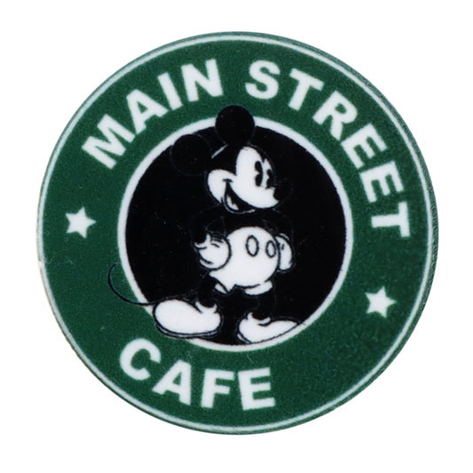 Disney Parks Flat Back Planar Resin - Main Street Cafe
