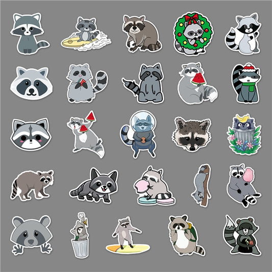 Raccoon Stickers