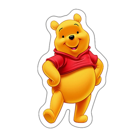 Winnie the Pooh Flat Back Planar Resin - Pooh Bear