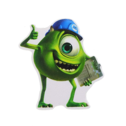 Disney Monster's Inc Flat Back Planar Resin - Mike Wazowski