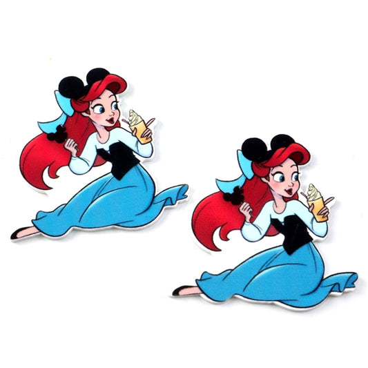 Disney Park Princess Flat Back Planar Resin - Ariel