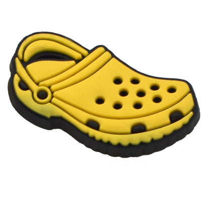 Croc Style Shoe Charm - Yellow
