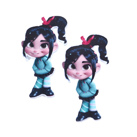 Wreck it Ralph Flat Back Planar Resin - Vanellope von Schweetz