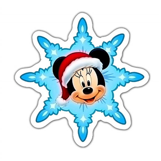 Disney Christmas Flat Back Planar Resin - Minnie Mouse