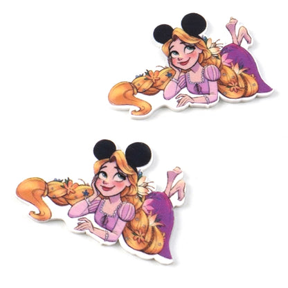 Disney Park Princess Flat Back Planar Resin - Rapunzel