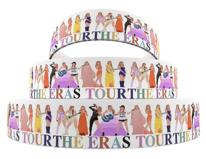 Taylor Swift Eras Tour Grosgrain Ribbon