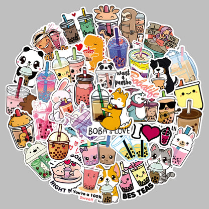 Boba Stickers