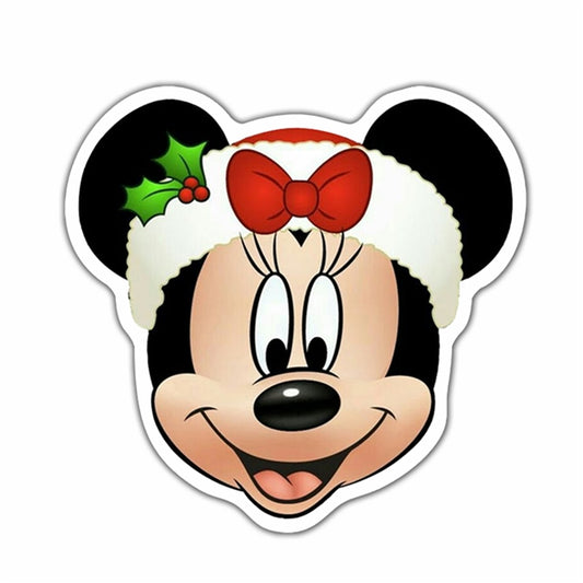 Disney Christmas Flat Back Planar Resin - Minnie Mouse