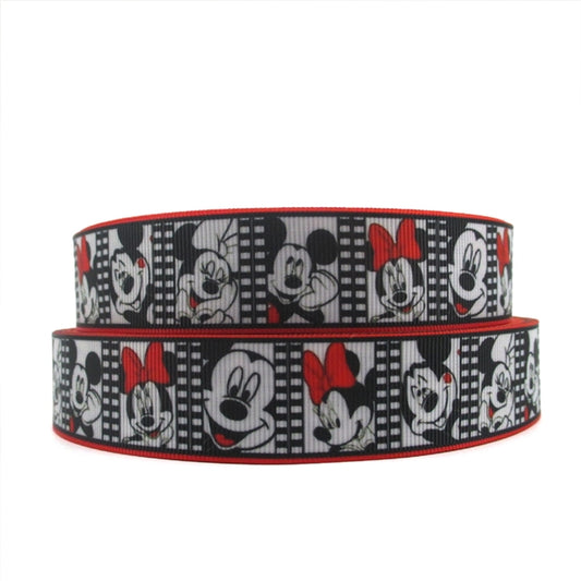 Disney Mickey and Minnie Grosgrain Ribbon